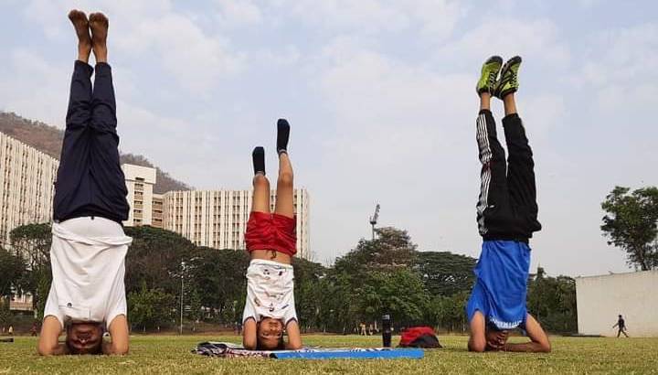 Teaching yoga